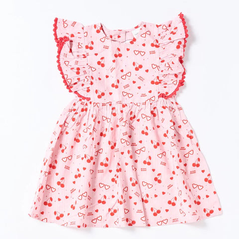 Walnut MON CHERI DRESS