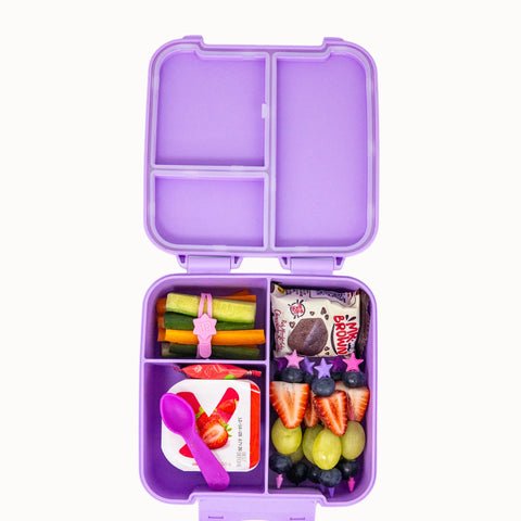 MontiiCo Bite Lunch Box - Lilac