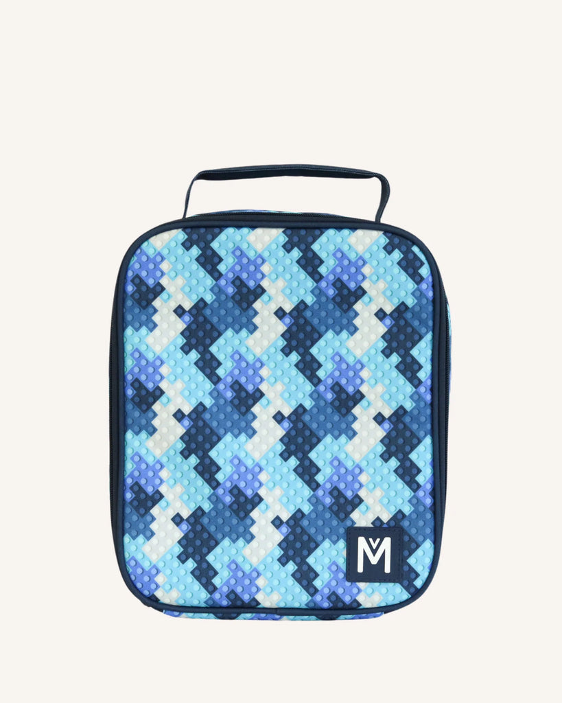 MontiiCo Large Lunch Bag- Block Land