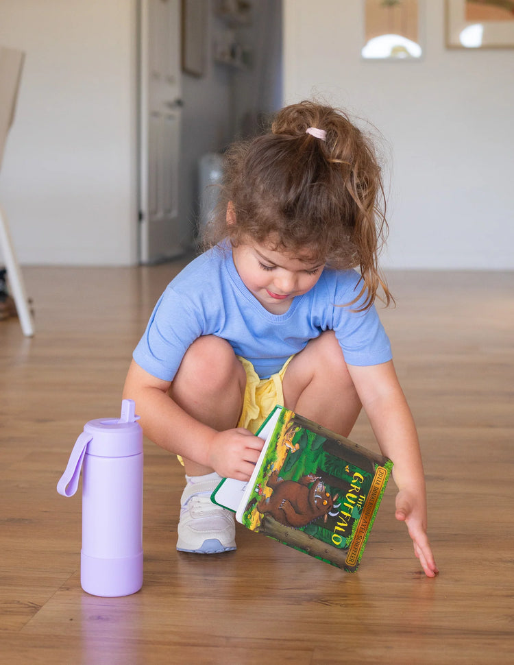 Montii Co 475ml Fusion COMPLETE Drink Bottle Sipper - Lilac