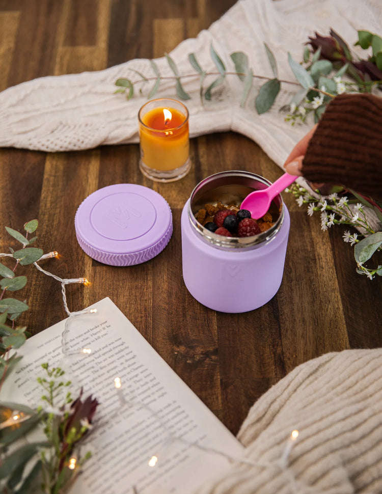 MontiiCo Insulated Food Jar - Lilac