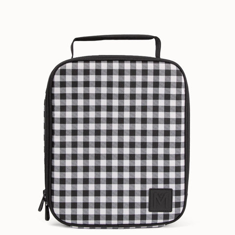 Montii Co Lunch Bag- Black Gingham