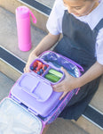 MontiiCo Snack Lunch Box - Lilac