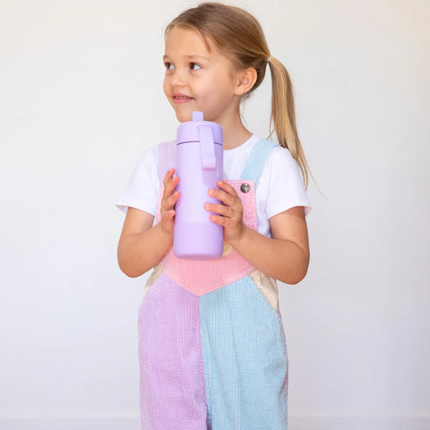 Montii Co 475ml Fusion COMPLETE Drink Bottle Sipper - Lilac