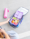 MontiiCo Bite Lunch Box - Lilac