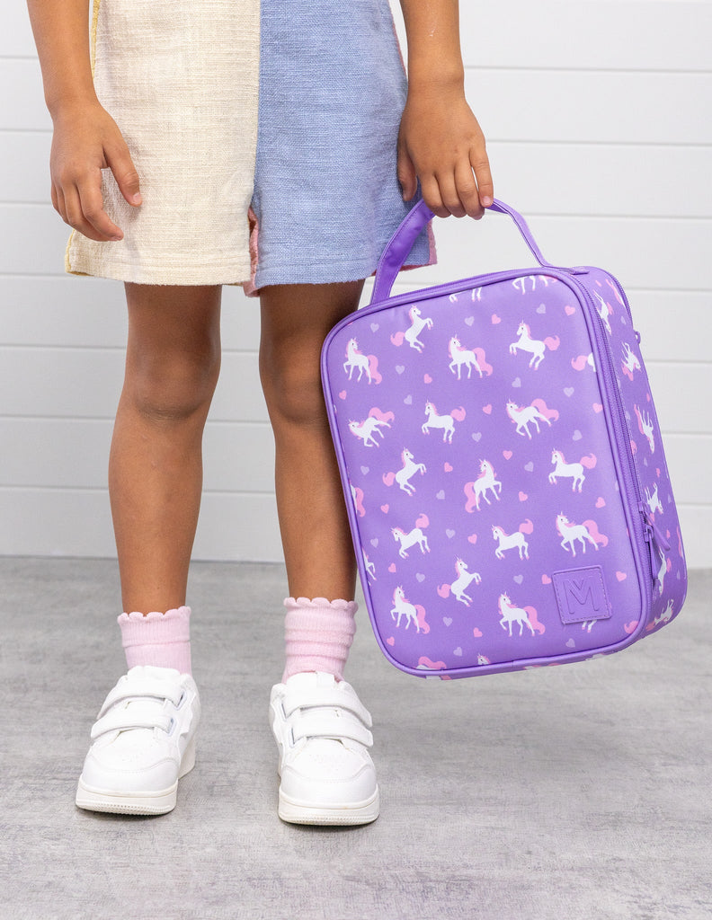 MontiiCo Large Insulated Lunch Bag - Unicorn