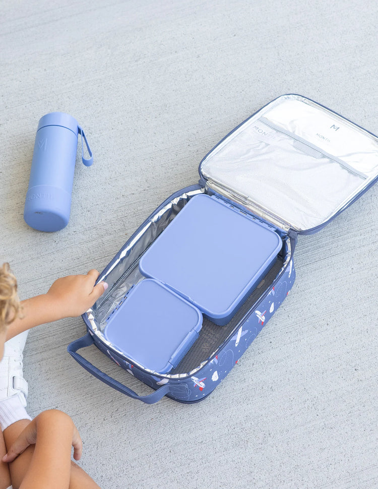 Montii Co Large Insulated Lunch Bag - Jetset