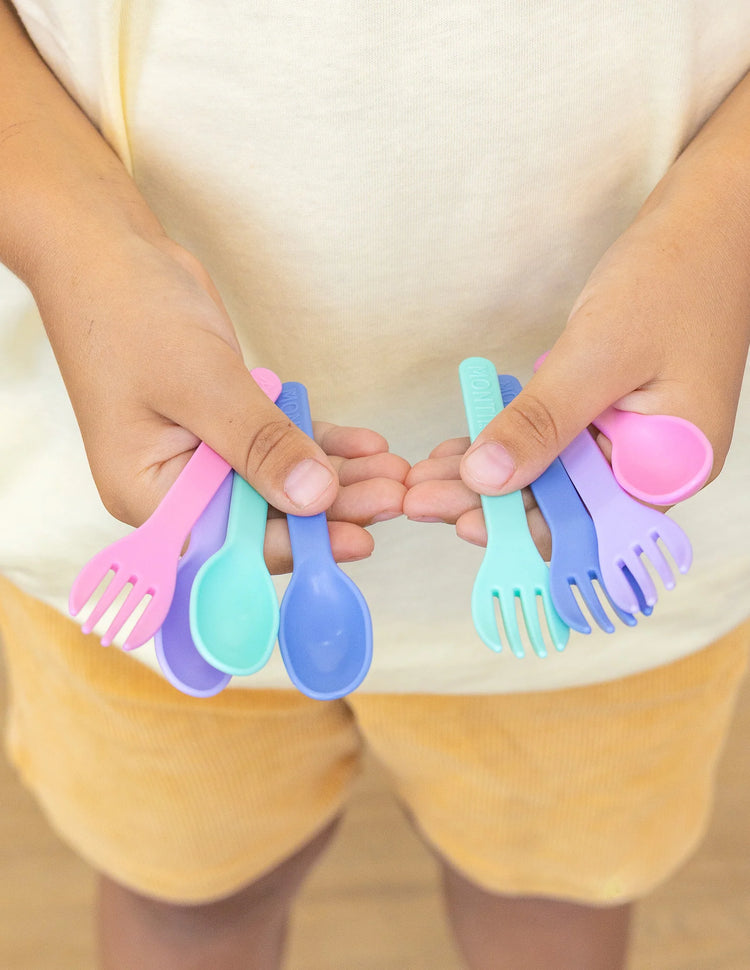 MontiiCo Out & About Cutlery Set - Pastel