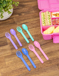 MontiiCo Out & About Cutlery Set - Pastel