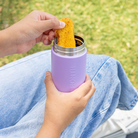 MontiiCo Insulated Snack Pot - Lilac