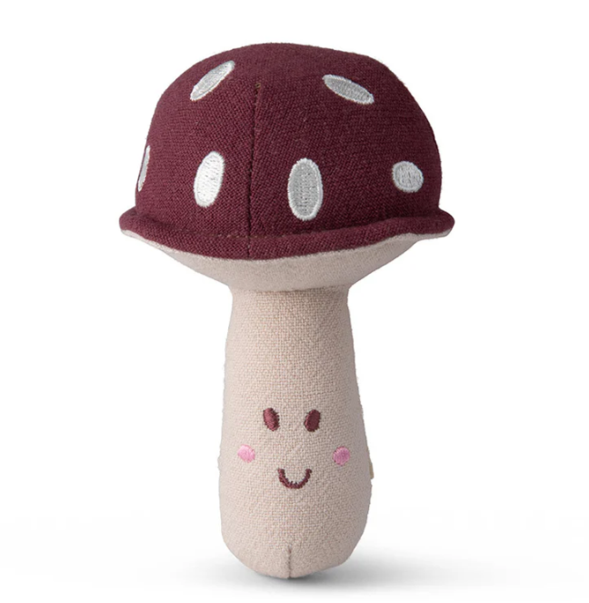 Picca Loulou Mushroom Misha Burgundy in box (12cm)