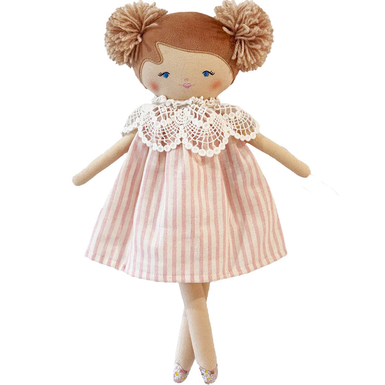 Alimrose Aggie Doll 45cm Pink Stripe
