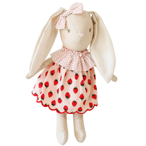 Alimrose  Aubrey Baby Bunny 27cm Strawberries