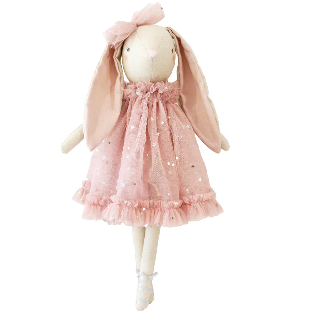 Alimrose  Belle Bunny Pink Silver