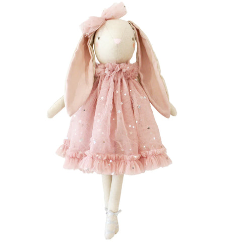 Alimrose  Belle Bunny Pink Silver