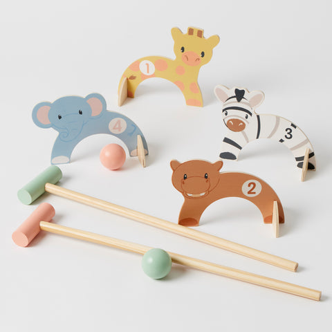 Studio Circus Animal Croquet Set