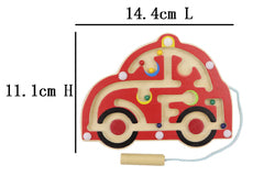 WOODEN CAR MAGNETIC LABYRINTH