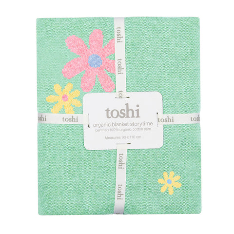 Toshi Organic Blanket Storytime-Daisy