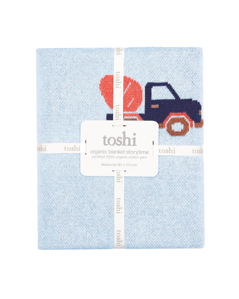 Toshi Organic Blanket Storytime-Mr Cement