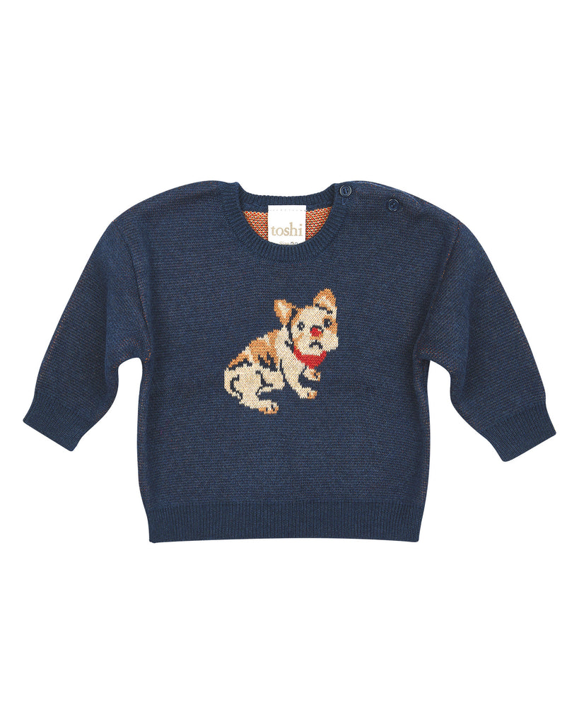 Toshi  Organic Pullover Storytime -Frenchie