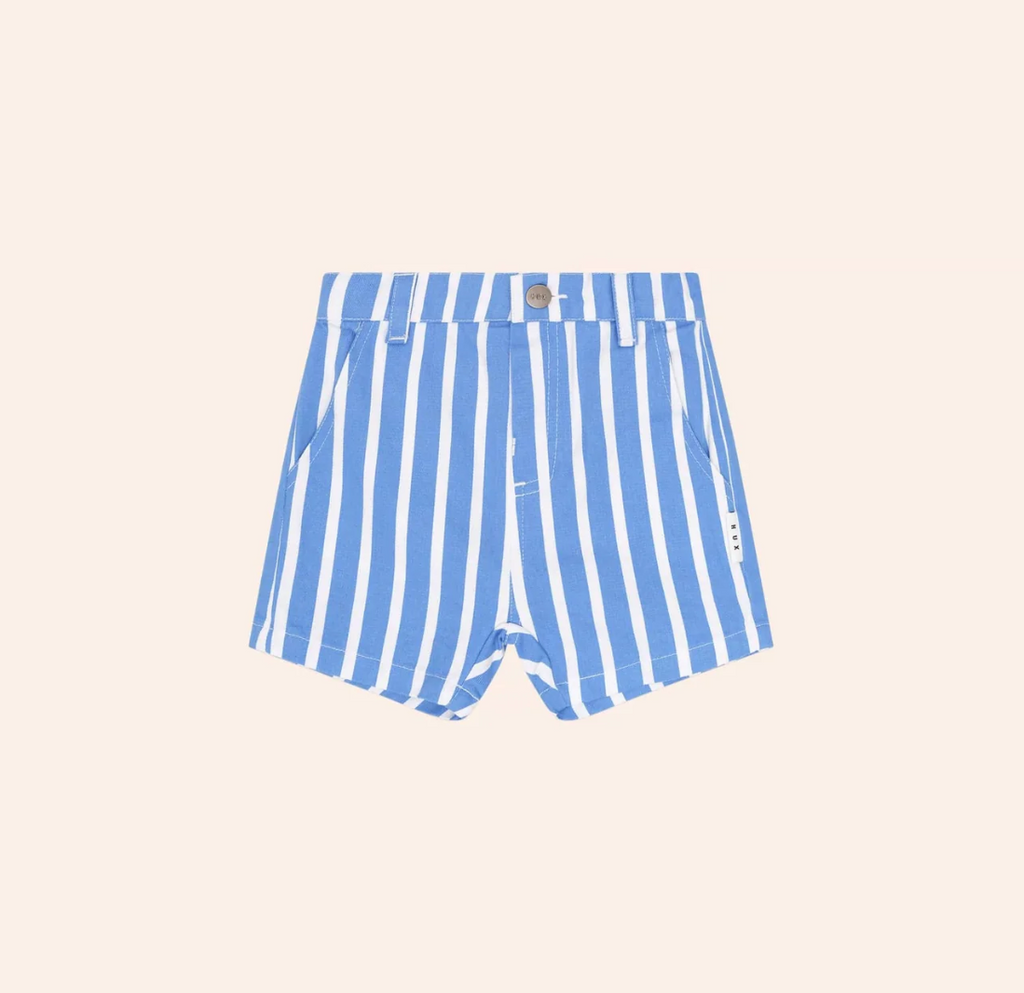 Huxbaby Ocean Ticking  Pinstripe Short