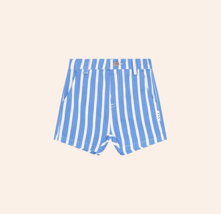 Huxbaby Ocean Ticking  Pinstripe Short