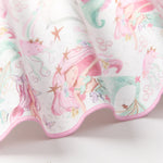 Lesimo Sand Free Kids Hooded Towel - Mermaid Melody with free wet bag