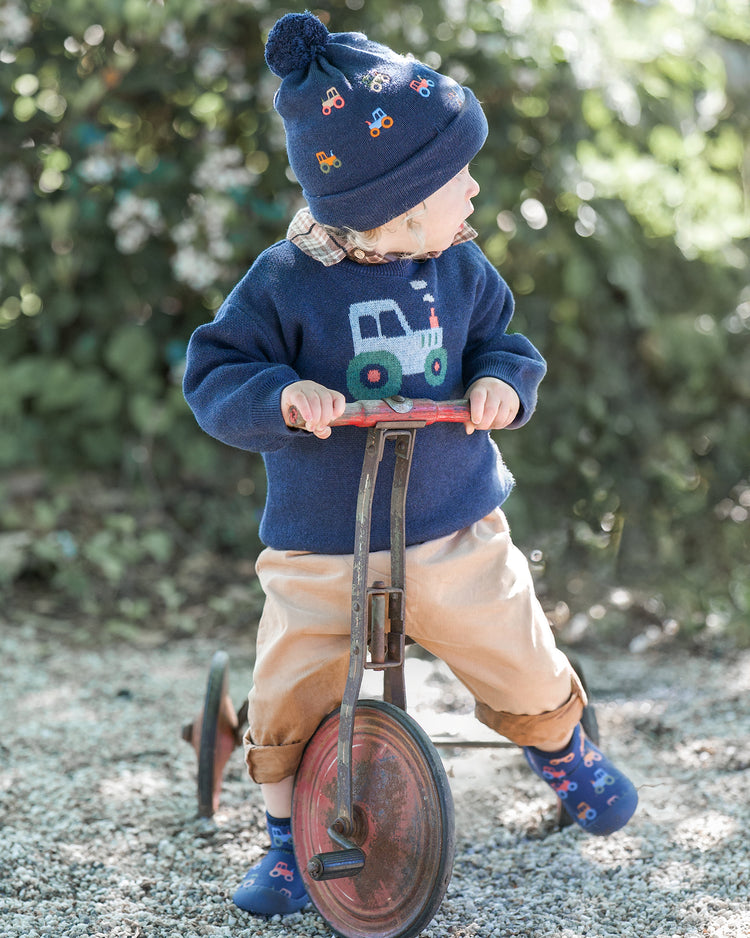 Toshi Organic Beanie Mystical- Tiny Tractors