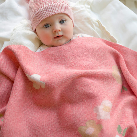 Toshi Organic Beanie Snowy -Misty Rose