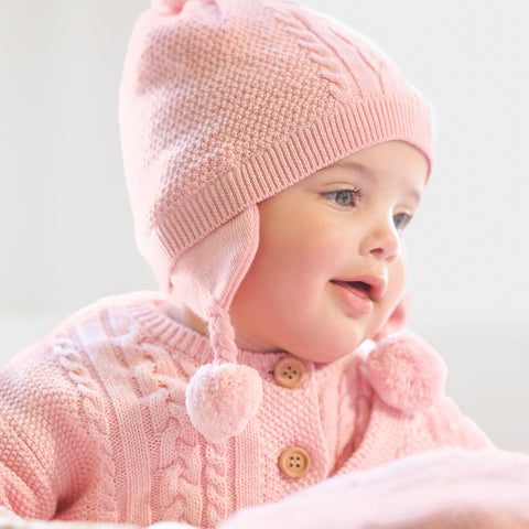 Toshi Organic Earmuff Yummy  Misty Rose