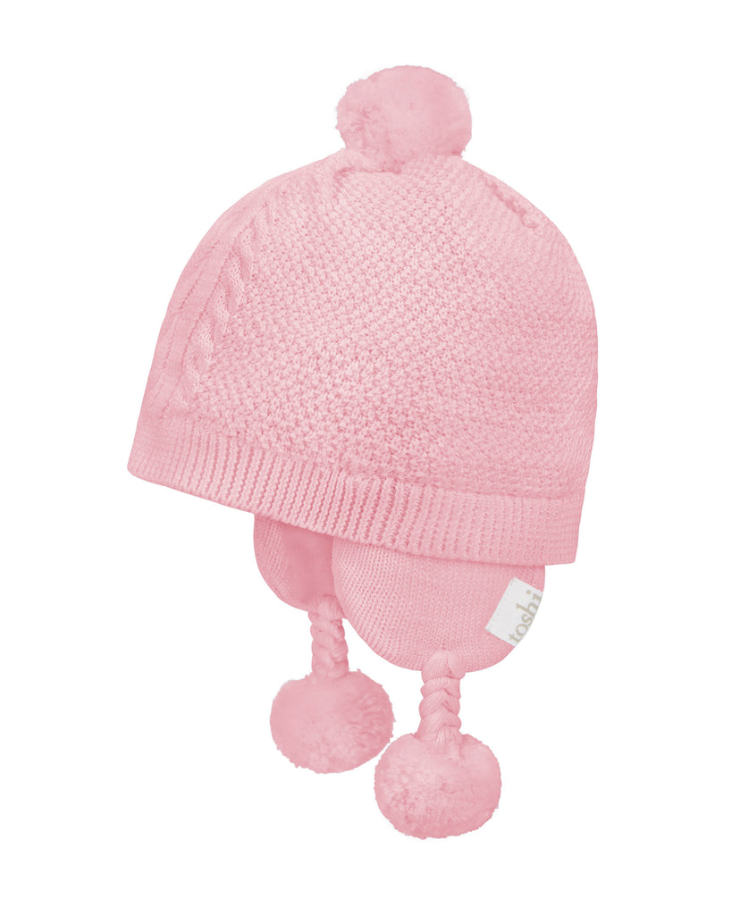 Toshi Organic Earmuff Yummy  Misty Rose