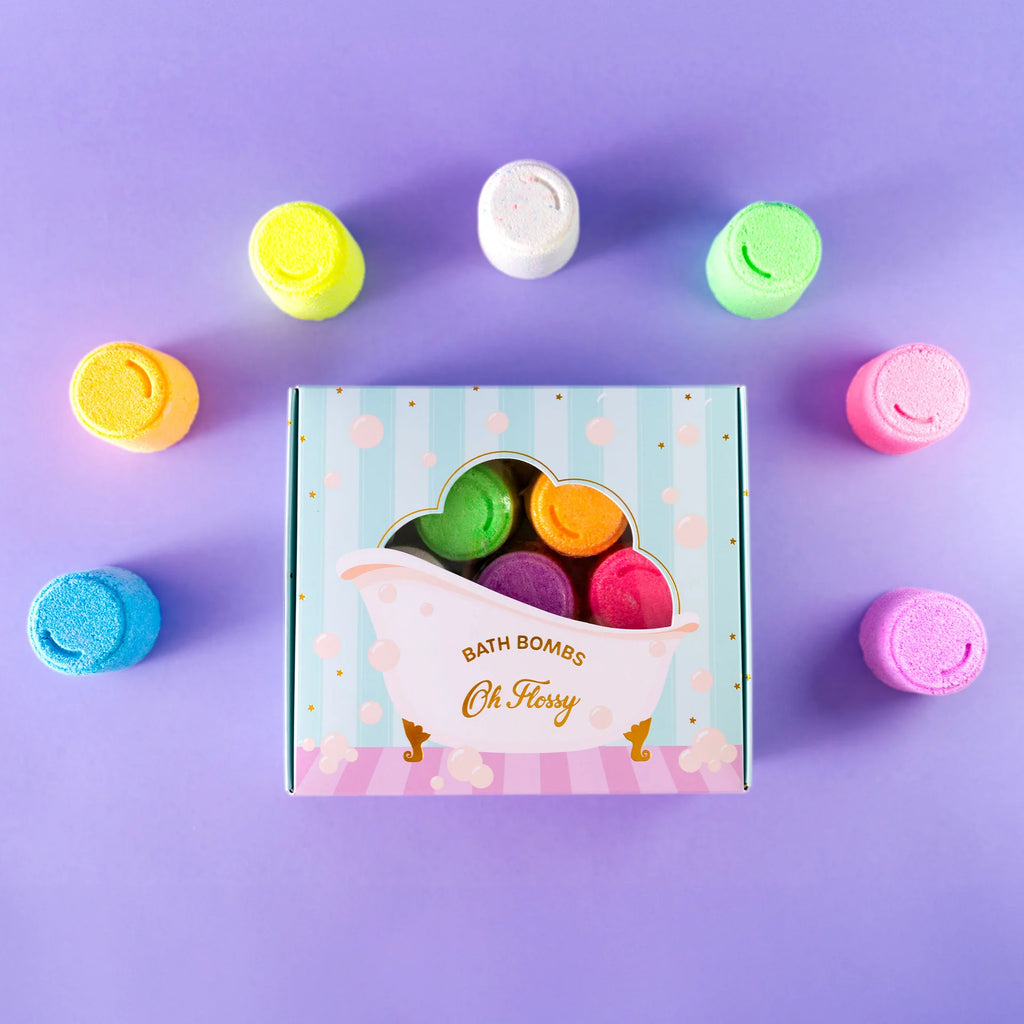 Oh Flossy  Kids Mini  Bath Bombs