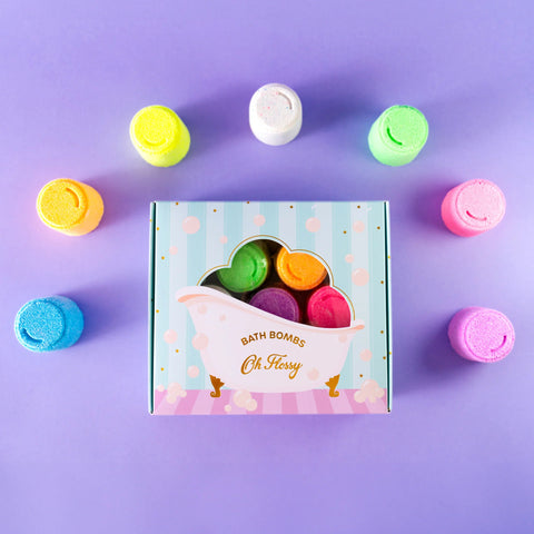 Oh Flossy  Kids Mini  Bath Bombs