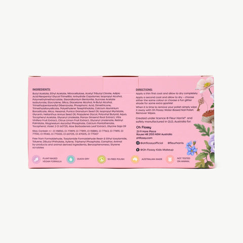 Oh Flossy X  Fleur Harris- Garden of  Dreams  Collection  Nail Polish  Set