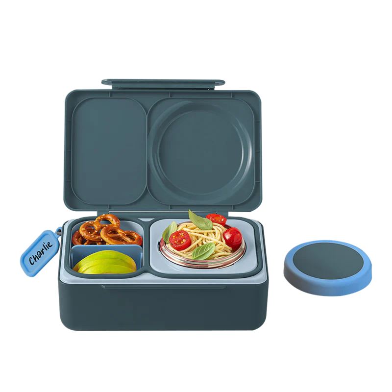 OmieBox UP Hot & Cold Bento Box- Graphite