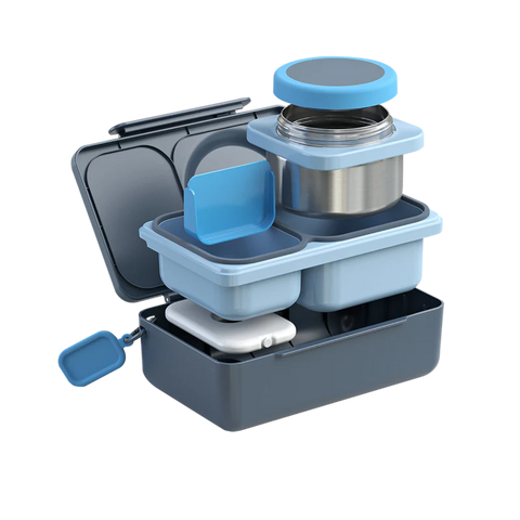 OmieBox UP Hot & Cold Bento Box- Graphite
