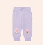 Huxbaby Orchid Easter Bunny Track Pant