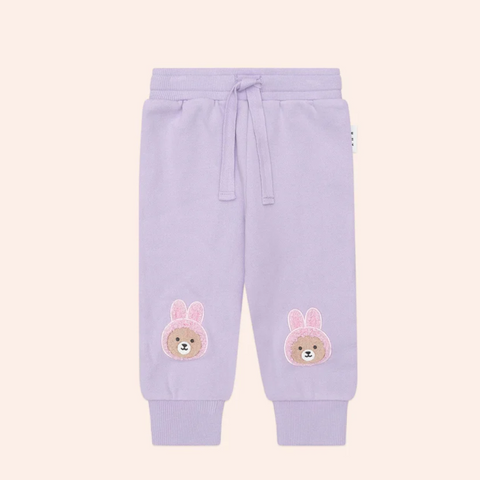 Huxbaby Orchid Easter Bunny Track Pant