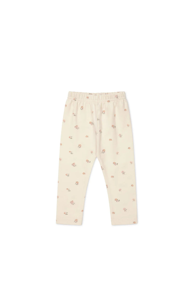 Jamie Kay Organic Cotton Everyday Legging - Meredith Egret