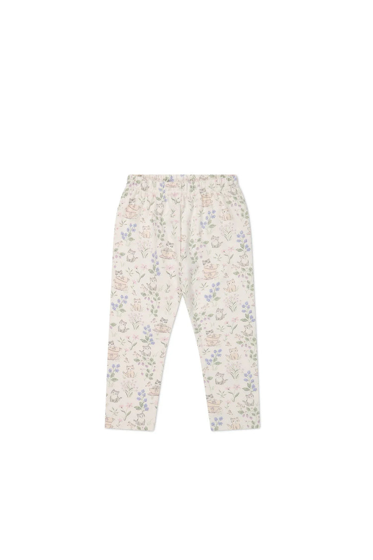 Jamie Kay Organic Cotton Everyday Legging - Moons Garden Lavender