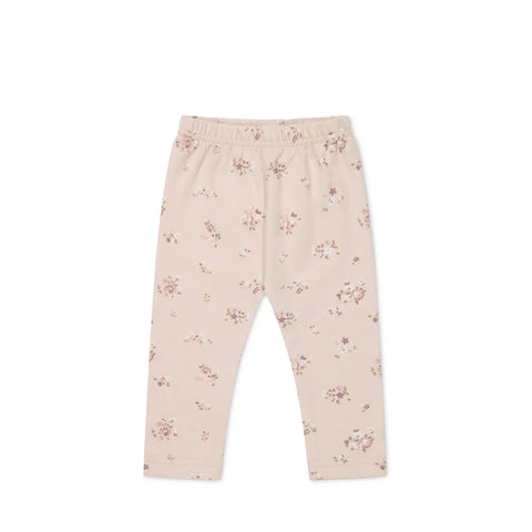 Jamie Kay Organic Cotton Everyday Legging - Petite Fleur Soft  Peony