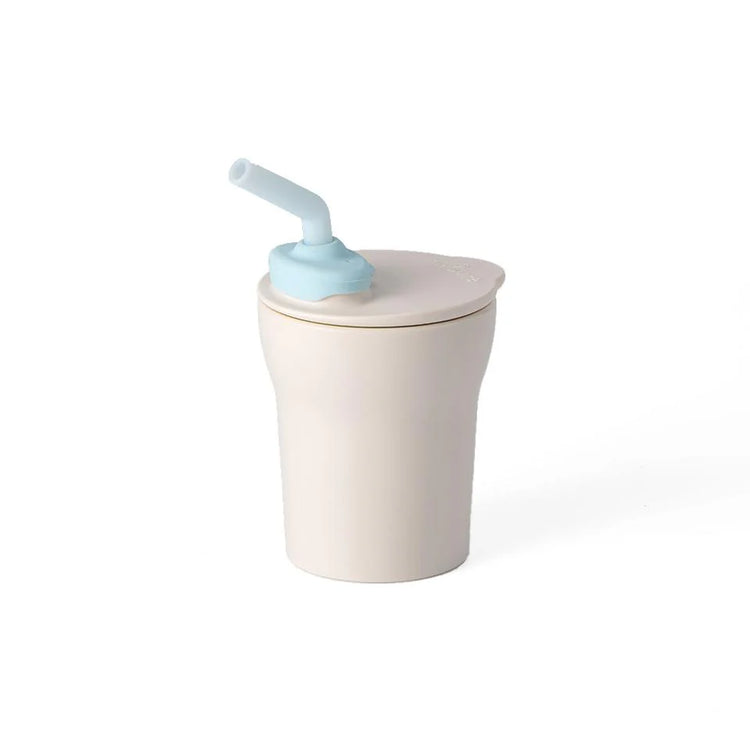 Miniware1-2-3 Sip!  Cup - Vanilla/ Aqua