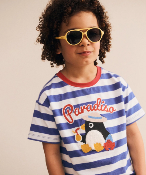 Huxbaby Paradiso  Percy Stripe Tee