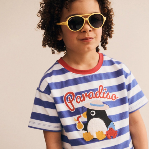 Huxbaby Paradiso  Percy Stripe Tee