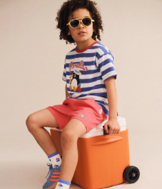 Huxbaby Paradiso  Percy Stripe Tee
