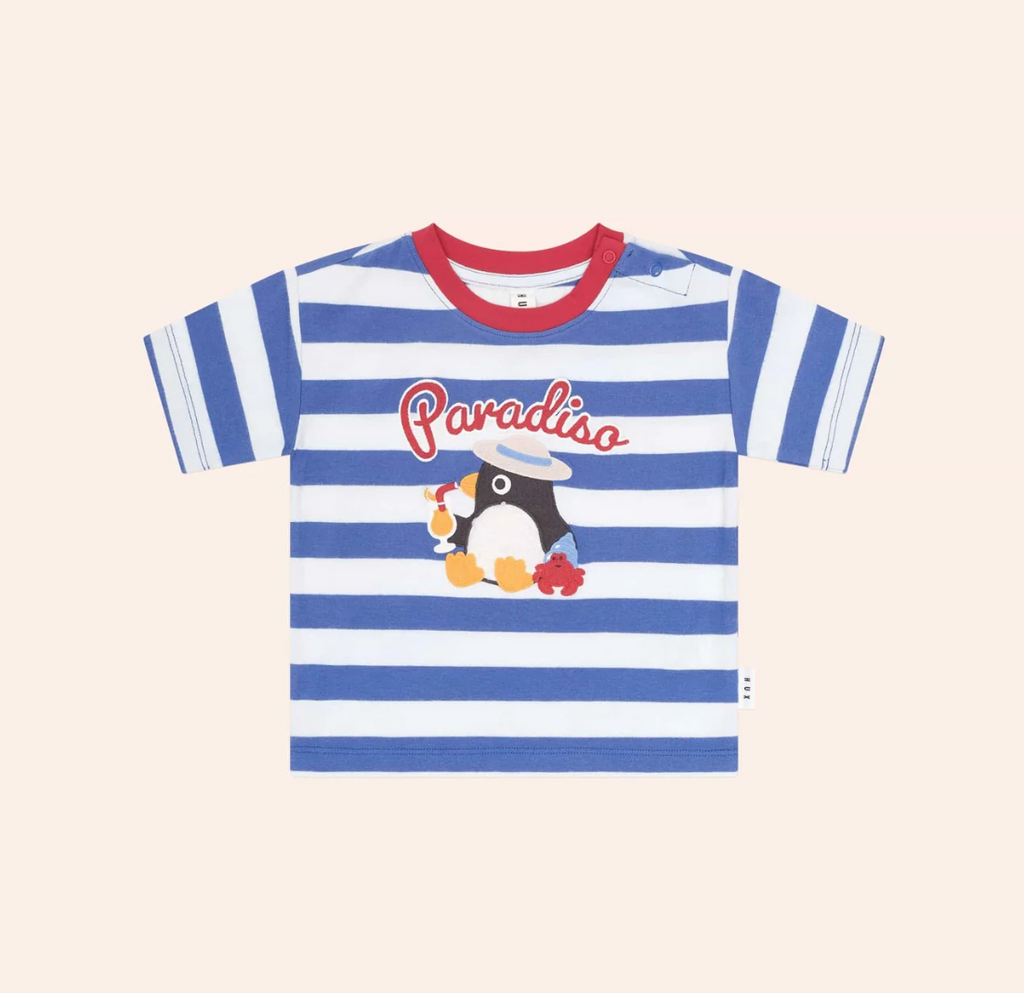 Huxbaby Paradiso  Percy Stripe Tee