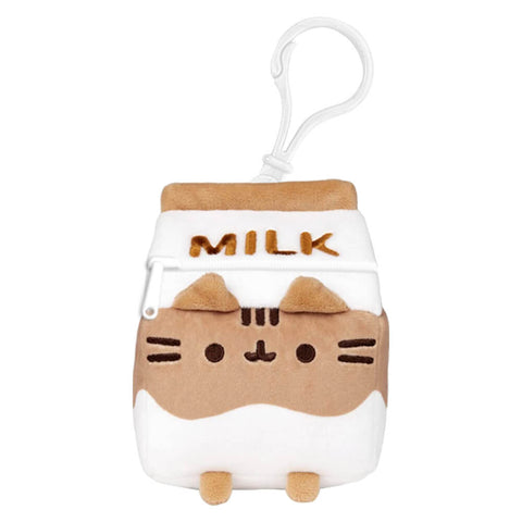 PUSHEEN SIPS CHOCOLATE MILK BAG CHARM PURSE