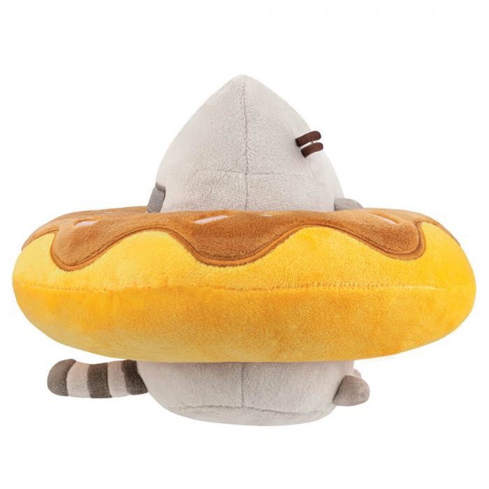 PUSHEEN IN CHOCOLATE DONUT