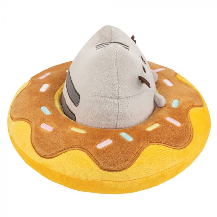 PUSHEEN IN CHOCOLATE DONUT