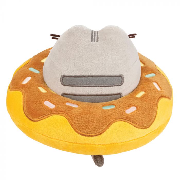 PUSHEEN IN CHOCOLATE DONUT